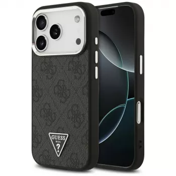 Guess 4G Triangle Logo MagSafe pouzdro pro iPhone 17 Pro (černé)