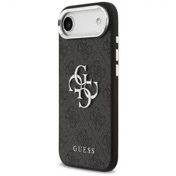 Guess 4G Big 4G Classic Logo pouzdro pro iPhone Air – černé/stříbrné
