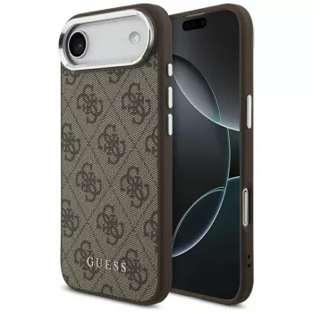 Guess 4G Classic Logo MagSafe pouzdro pro iPhone Air (hnědé)