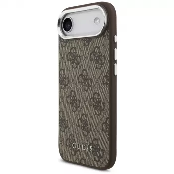 Guess 4G Classic Logo MagSafe pouzdro pro iPhone Air (hnědé)