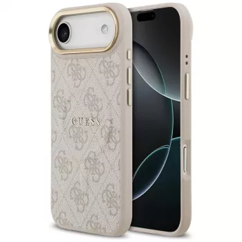 Guess 4G PU Classic Logo MagSafe pouzdro pro iPhone Air růžové