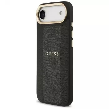 Guess 4G Stripe MagSafe pouzdro pro iPhone Air, černé