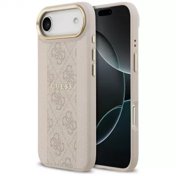 Guess 4G Stripe MagSafe pouzdro pro iPhone Air růžové