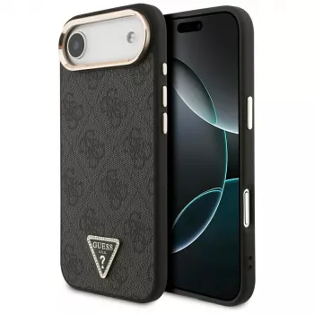 Guess 4G Triangle Logo MagSafe pouzdro pro iPhone Air černé zlaté