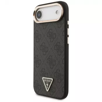 Guess 4G Triangle Logo MagSafe pouzdro pro iPhone Air černé zlaté