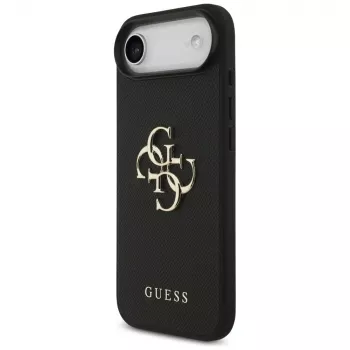 Guess Grained Big 4G & Classic Logo pouzdro pro iPhone Air, černé