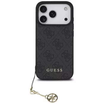 Guess 4G Charms Collection MagSafe pouzdro pro Apple iPhone 17 Pro, černé