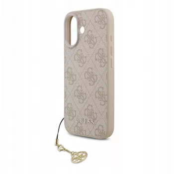 Guess 4G Charms Collection MagSafe pouzdro pro iPhone 17 (růžové)