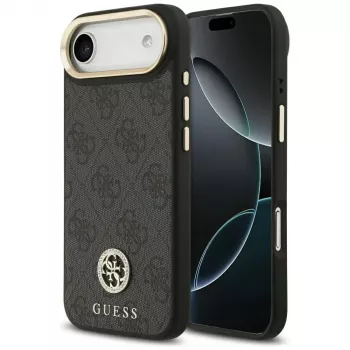 Guess 4G Strass Logo MagSafe pouzdro pro iPhone Air, černé