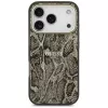 Guess Python Pattern MagSafe pouzdro pro iPhone 17 Pro, hnědé