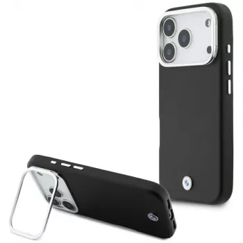 BMW M Sign Metal Logo MagSafe pouzdro pro iPhone 17 Pro, černé