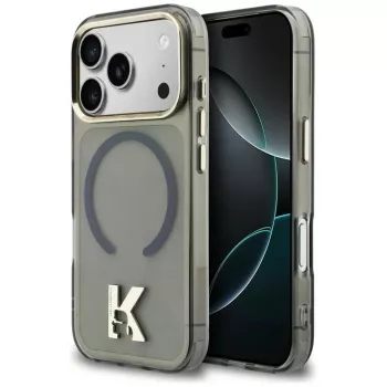 KARL LAGERFELD IML K Head Logo MagSafe pouzdro pro iPhone 17 Pro, černé