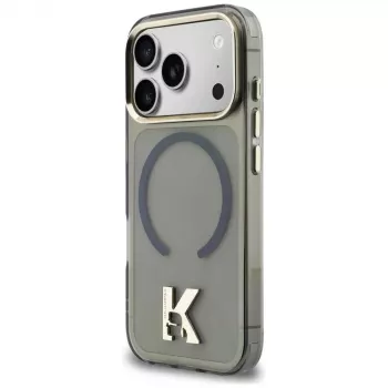 KARL LAGERFELD IML K Head Logo MagSafe pouzdro pro iPhone 17 Pro, černé