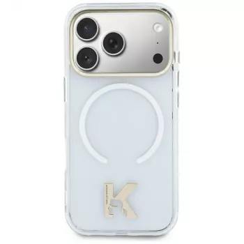 Karl Lagerfeld IML K Head Logo MagSafe pouzdro pro iPhone Air, transparentní