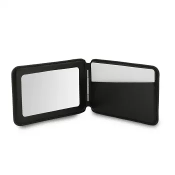 Guess 4G Stand & Mirror MagSafe wallet with mirror, black