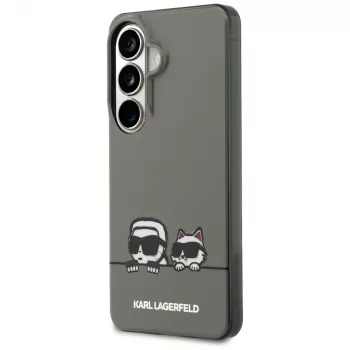 KARL LAGERFELD IML Peekaboo Karl & Choupette MagSafe pouzdro pro Samsung Galaxy S26 černé