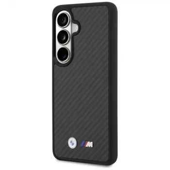 BMW M Kevlar Logo MagSafe pouzdro pro Samsung Galaxy S26 černé