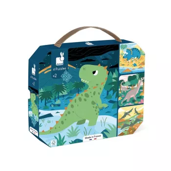 Puzzle s dinosaury Janod J02541