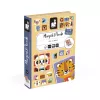 Magnetická puzzle kniha Magnetibook Zvířata Janod