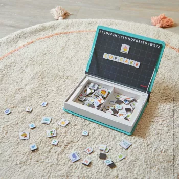 Magnetická naučná hra Magnetibook Alfabet Janod