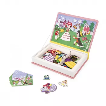 Magnetická hra Magnetibook Princezny Janod