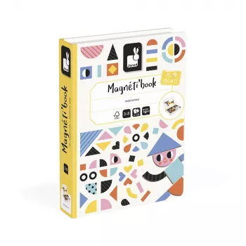 Magnetické puzzle Magnetibook Tvary Janod 3+ (vydání 2026)