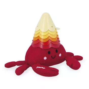 Koupelový krab Janod s mušlemi 10m+