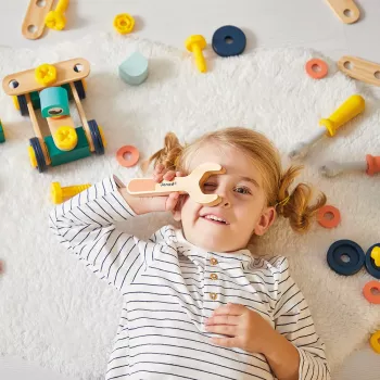 Janod Brico'kids 100dílná stavebnice od 3 let