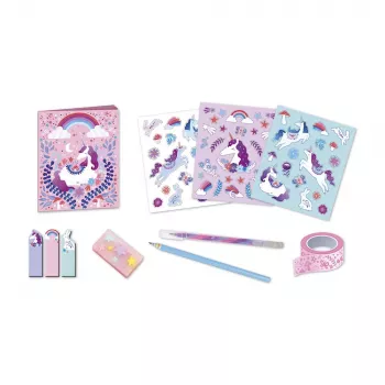 Kancelářská sada Janod Unicorn Dreamland 6+