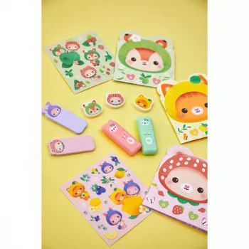 Kancelářská sada Janod 12 dílů Fruit Sweeties 6+