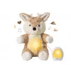 Uklidňující plyšová hračka Cloud B Love Light Buddies Finley Fawn s nočním světlem a zvukovým strojkem