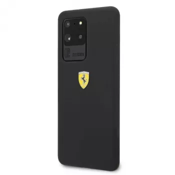 Ferrari Hardcase FESSIHCS69BK silikonový kryt pro Samsung Galaxy S20 Ultra – černý