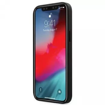 Ferrari Off Track Perforated pevný kryt pro Apple iPhone 12 Pro Max 6,7 inch – černý