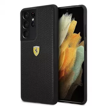 Ferrari FESPEHCS21LBK S21 Ultra G996 černé pouzdro Hardcase On Track perforované