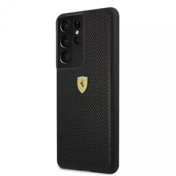 Ferrari FESPEHCS21LBK S21 Ultra G996 černé pouzdro Hardcase On Track perforované