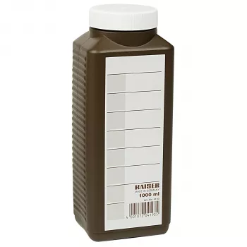 Zásobní láhev na chemikálie KAISER FOTOTECHNIK 1000 ml, hnědá 4193