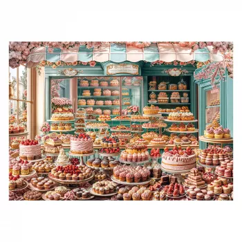 SCHMIDT SPIELE Konditorei (1000 Pieces) Jigsaw Puzzle