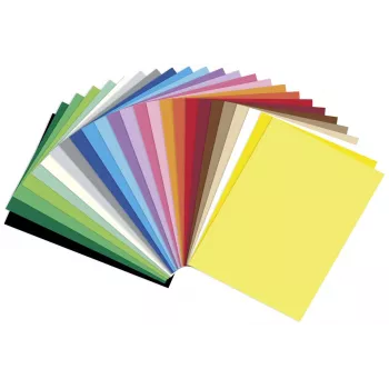 Folia Photo Cardstock Assorted Colors 300 g/m² 50 Sheets A4