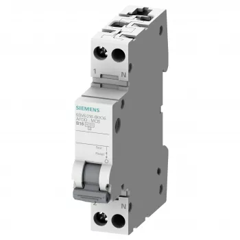 Siemens 5SV6016-6KK16 AFDD/MCB kombinovaný přístroj B16 2pólový 230V 1TE