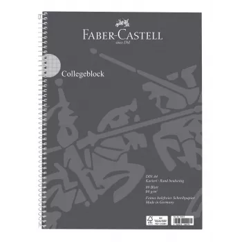 FABER-CASTELL blok College čtverečkovaný DIN A4 s okrajem