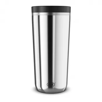 ALFI izolovaný cestovní hrnek stříbrný 380 ml