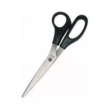 WEDO ergonomické nůžky 210 mm nerezová ocel černá/červená