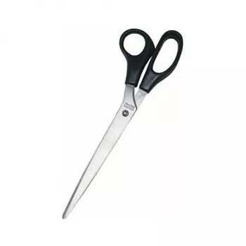 WEDO Standard Economy nůžky 255 mm nerezová ocel černá plastová rukojeť