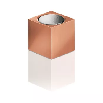 SIGEL BA724 kostkové neodymové magnety 11 mm, měděná, zlatá, šedá, lesklé, 3 ks