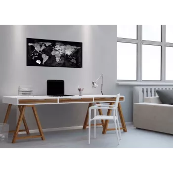 Magnetická skleněná tabule SIGEL GL270 910 x 460 mm, super bílá, bez rámu, vč. 2 magnetů a fixu