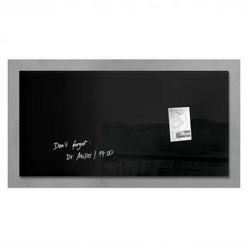 Magnetická skleněná tabule SIGEL artverum 910 x 460 mm Super White bez rámu