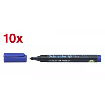 Schneider Maxx 130 permanentní fix modrý 1,0 - 3,0 mm (balení 10 ks)