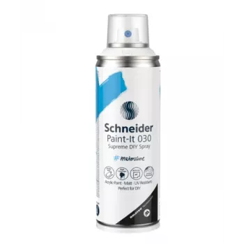 Akrylový sprej Schneider Paint-It 030 Supreme DIY bílý 200 ml