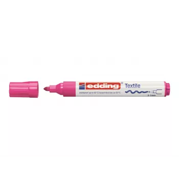 EDDING 4500 textilní fix růžový 2,0 - 5,0 mm