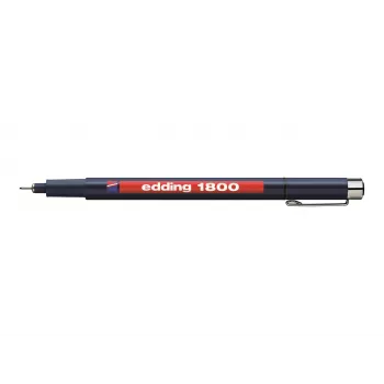 Popisovač EDDING 1800 Fineliner modrý pigmentový inkoust 0,3 mm